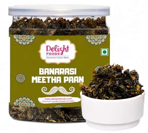 Image of Delight Foods Banarasi Meetha Paan Mukhwas 300g | Sweet Paan Mouth Freshener & Digestive | No Supari | Refreshing After-Meal Snack