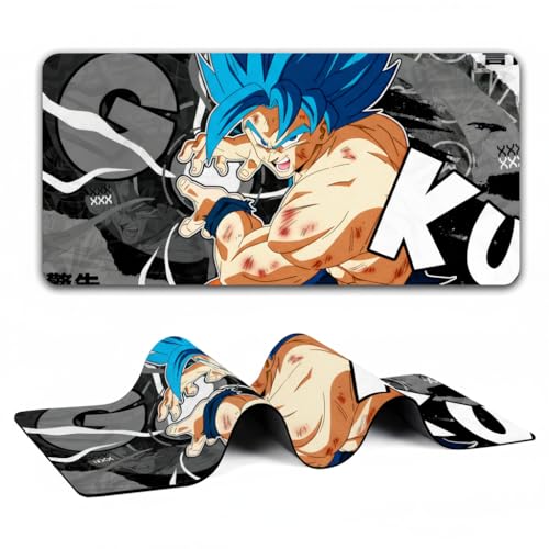 EJISH Extra Large Non-Slip Gaming Mouse Pad (23x11.5 in) - Extended Desktop Mat for Computer Keyboard and Mouse (20-KEYPAD)