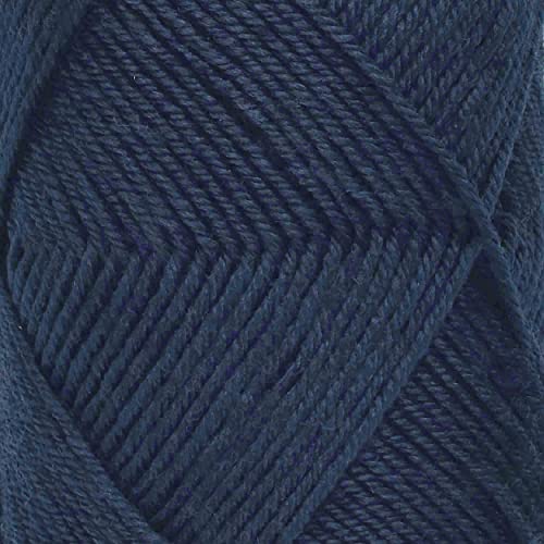 Image of M.G Enterprise Nylon NavyWool Yarn 500 Soft Crochet Thread for Handmade Craft & Knitting