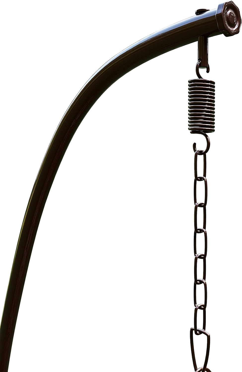 Poltrona a dondolo sospesa con cuscini sedia pensile per patio giardino terrazzo Poly Rattan Per Interno Esterno Ovetto Portata 130 Kg