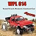 The perseids RC Crawler Offroad RC Truck WPL C14 RC Rock Crawler 4x4 1/16 Scale Remote Control Trucks, 2.4G Semi Trucks All Terrain Car RTR Hobby RC Pickup for Adults