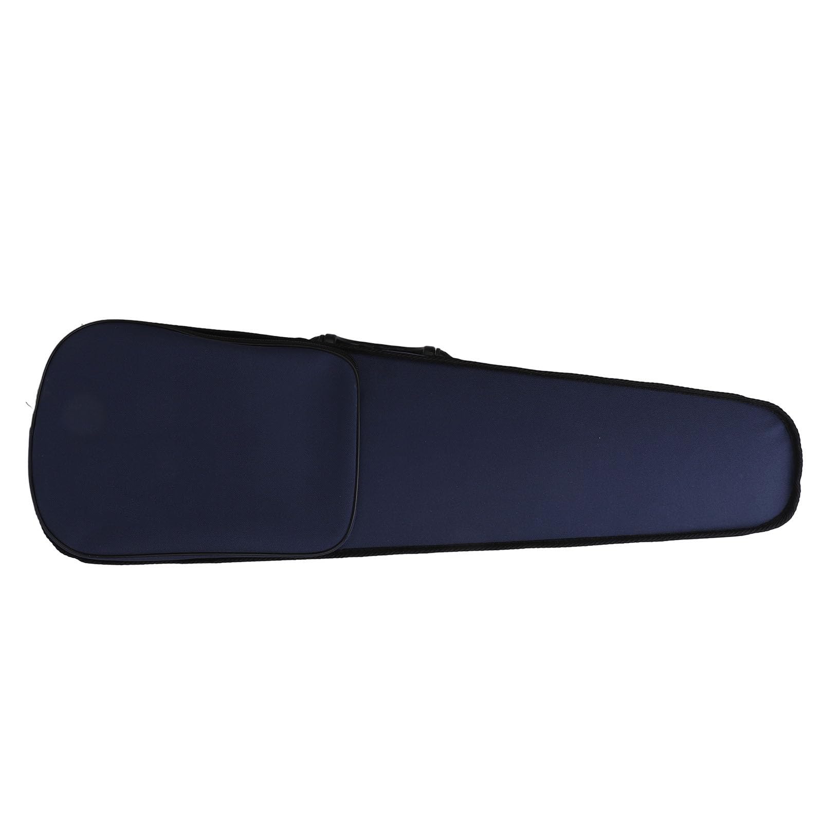 JTLB Estuche de violín ligero de 3 capas con medidor de humedad, resistente a la presión, triangular, caja de viaje para violín (forro rojo)