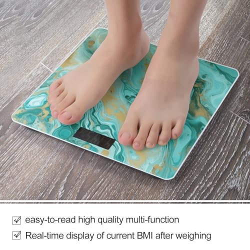 Báscula digital de baño capacidad 400 lb pantalla LED miniatura 5