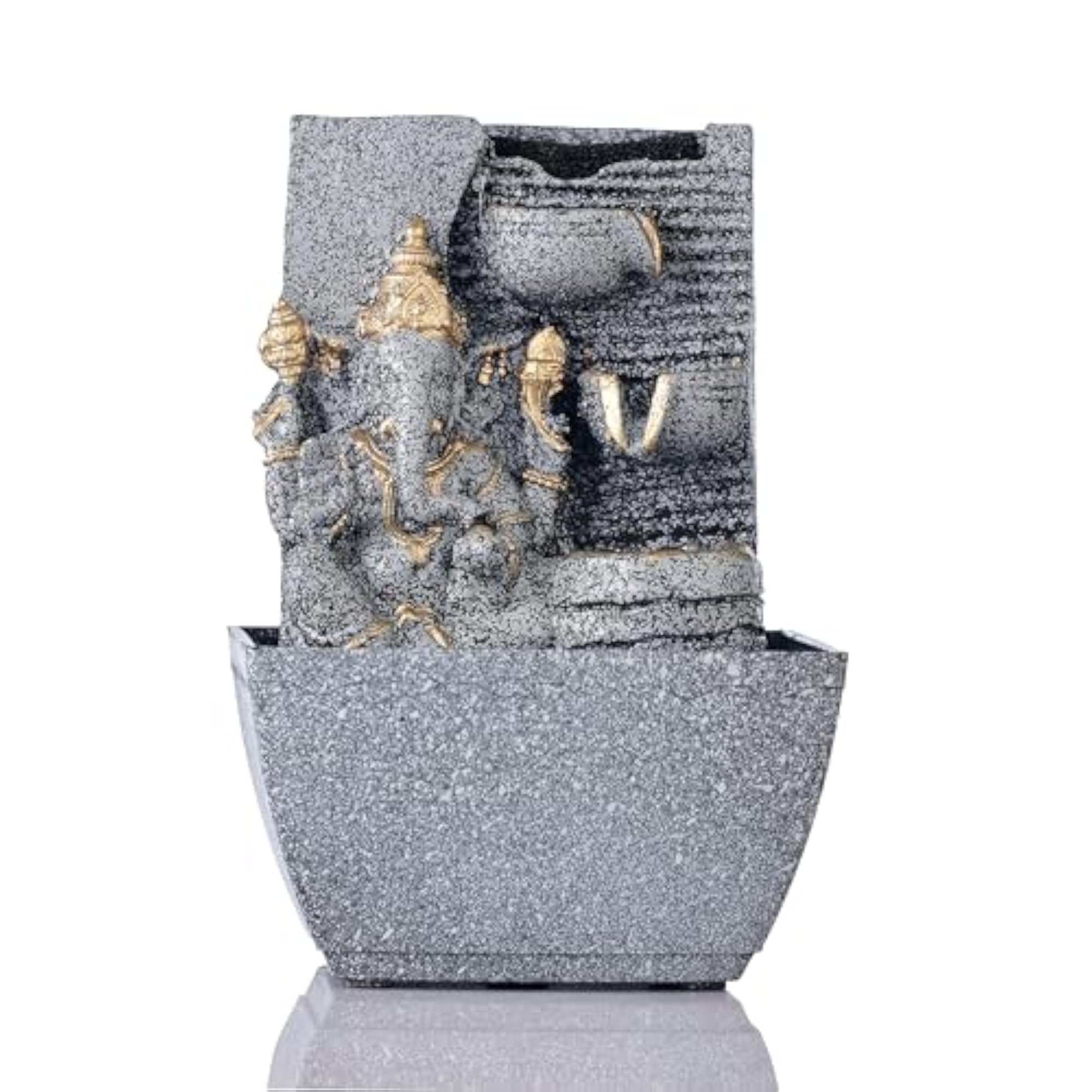 Polyresin Table Top Indoor Outdoor Water Fall Fountain