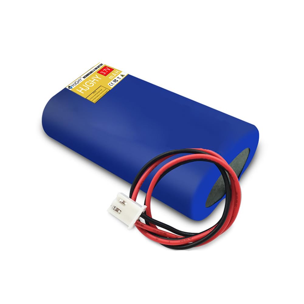 Batería de Iones de Litio de 3,7 V, 4400 mAh, 5000 mAh, 6000 mAh, 9000 mAh, batería de Iones de Litio Recargable de Repuesto para Reproductor de vídeo, Altavoz, Linterna,3.7v 6000mah
