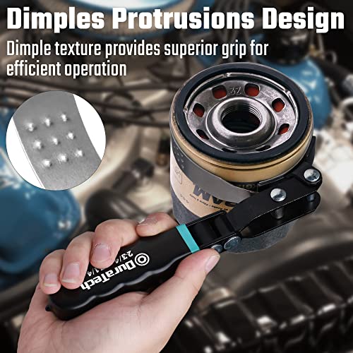 DURATECH Small Swivel Oil Filter Wrench, Oil Filter Removal Tool Fits Filters 2-3/4" to 3-1/4", Perfect for Car Repair Tools by DURATECH - Image 3
