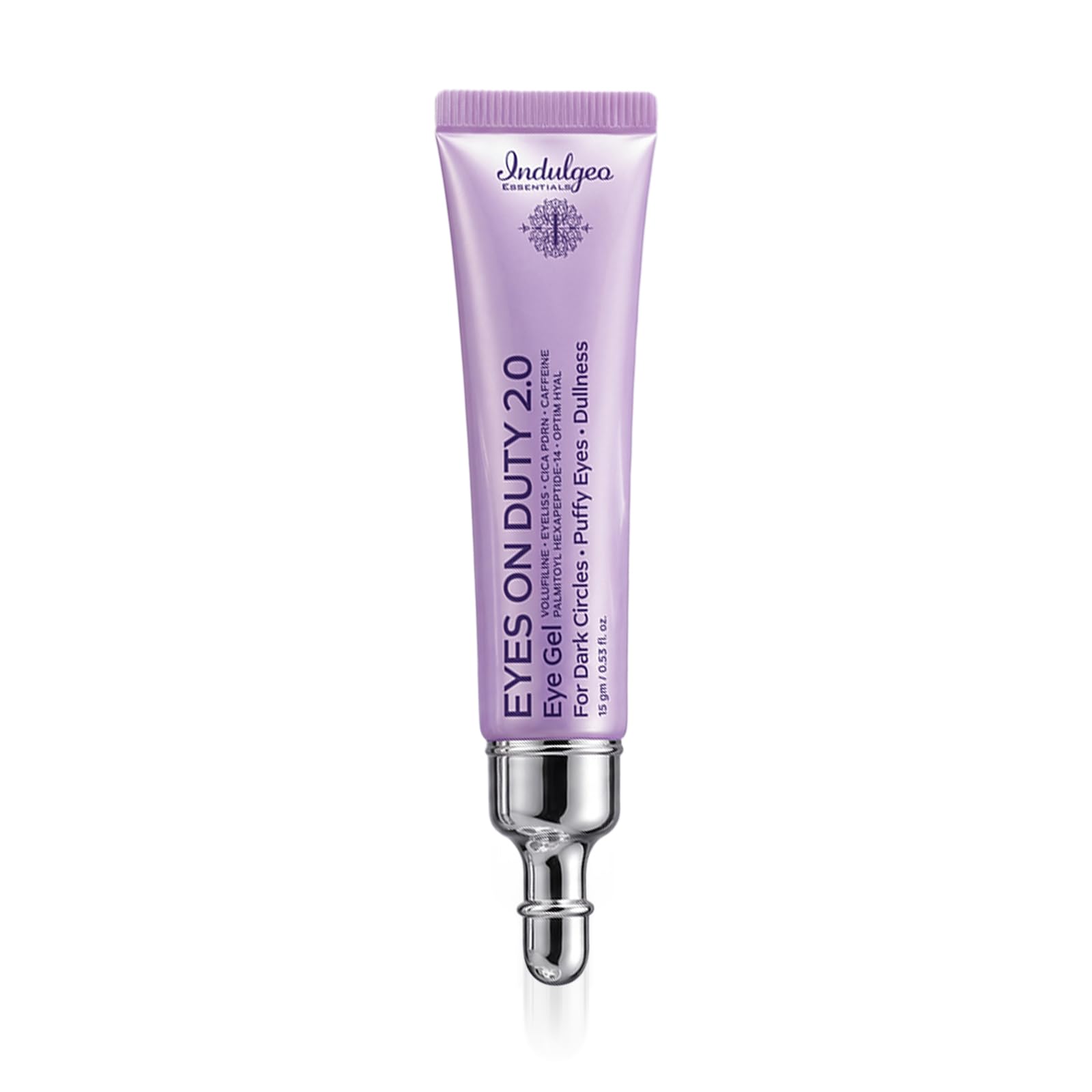Indulgeo Essentials Eyes On Duty 2.0 Under Eye Gel with EMS, Red Light & Micro-Vibration Applicator | 5% Volufiline, Eyeliss & Caffeine | Hydrating Eye Care, Puffiness & Fine Lines | USB Rechargeable — Amazon image 10