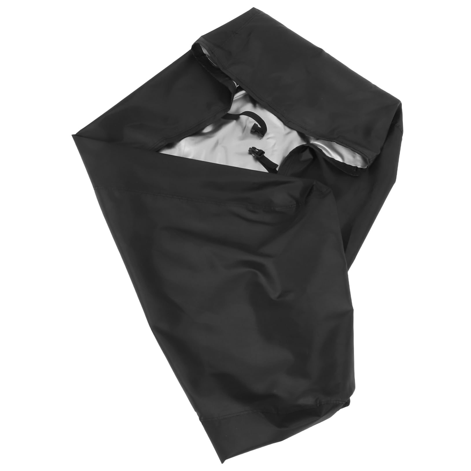 FUNOMOCYA Waterproof Lawn Mower Cover 48x18.5x13.5 Inches Heavy Duty Tractor Cover Fits Most Mowers Outdoor Protection Oxford Cloth Easy Install