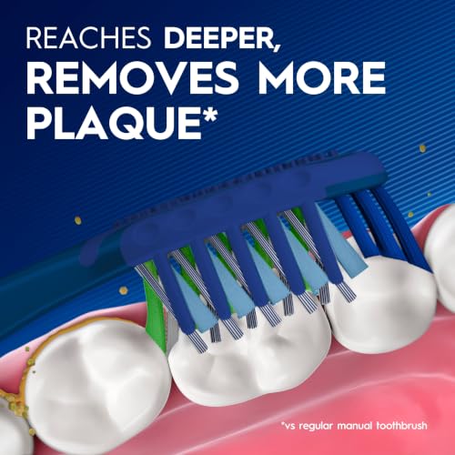 Image of Oral-B Pro Clean Cross Action Toothbrushes, Deep Plaque Removal, 6 Count