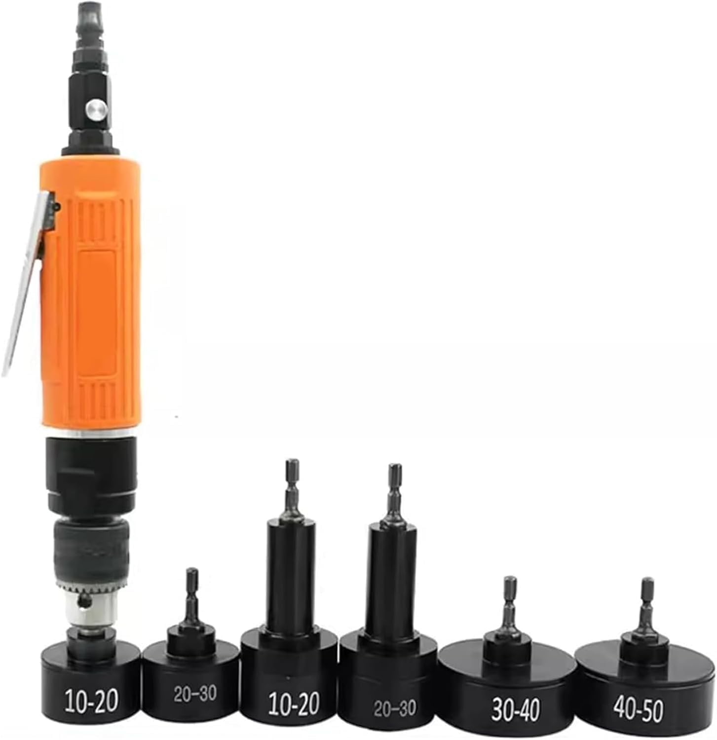 Outil d'étanchéité pneumatique 2500 tr/min à vitesse réglable pour flacons