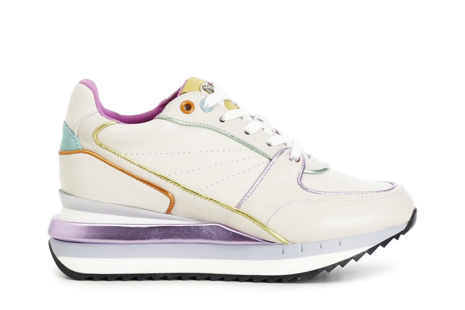 Baskets en cuir CAFèNOIR C1DN1660 chaussures tendance profils couleurs