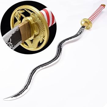 Sword Vally 曲刀 104cm へび柱 Sword Vally 曲刀 104cm へび柱 Sword Valley Wooden Blade