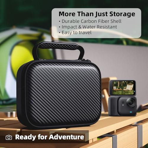 Estuche protector para Insta360 GO Ultra con protector de lente miniatura 6
