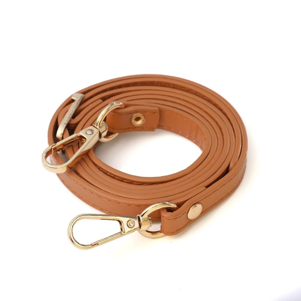 Regulowany skórzany pasek do torby damskiej Wymienny pasek na ramię do torebek typu crossbody Stylowy czerwony design