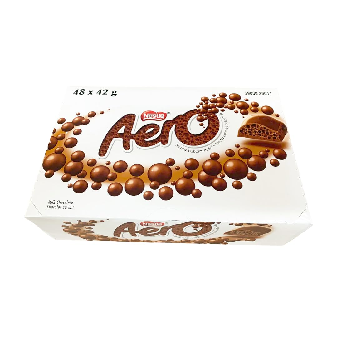 Amazon.com : Nestle Aero Chocolate Bars | 48x 42gram bars