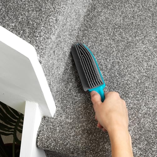 Beldray Tierhaarentferner für Teppich & Auto, Tierhaarbürste mit Gummiborsten für Möbel & Autositze, Pet Hair Remover für Waschmaschine geeignet, mit Aufbewahrungshaken