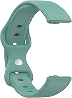 Vista 8 de Paquete de 2 correas compatibles con Fitbit Charge 6/Charge 5 Smart Watch Charge 6 Accesorios Correas de repuesto de silicona ajustables Pulsera