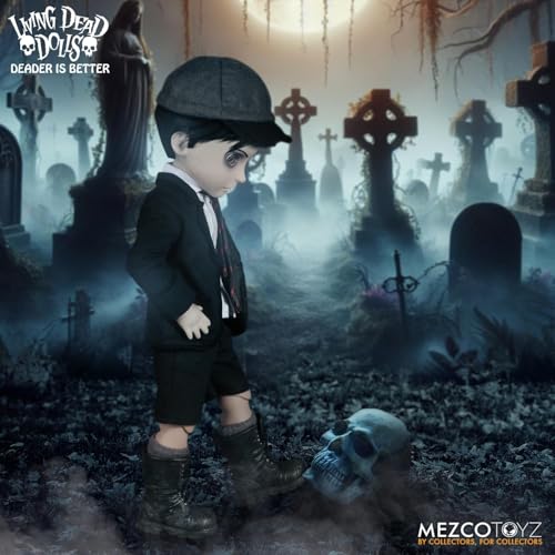Muñeco Living Dead Dolls Damien Mezco 10 pulgadas miniatura 6