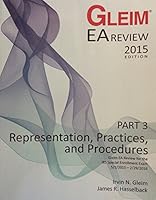 Gleim EA Review - Part 3: Representation, Practice, and Procedures 1581945868 Book Cover