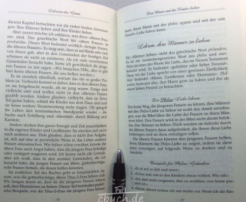 Lehrerin des Guten: Der Dienst der Frau nach Titus 2