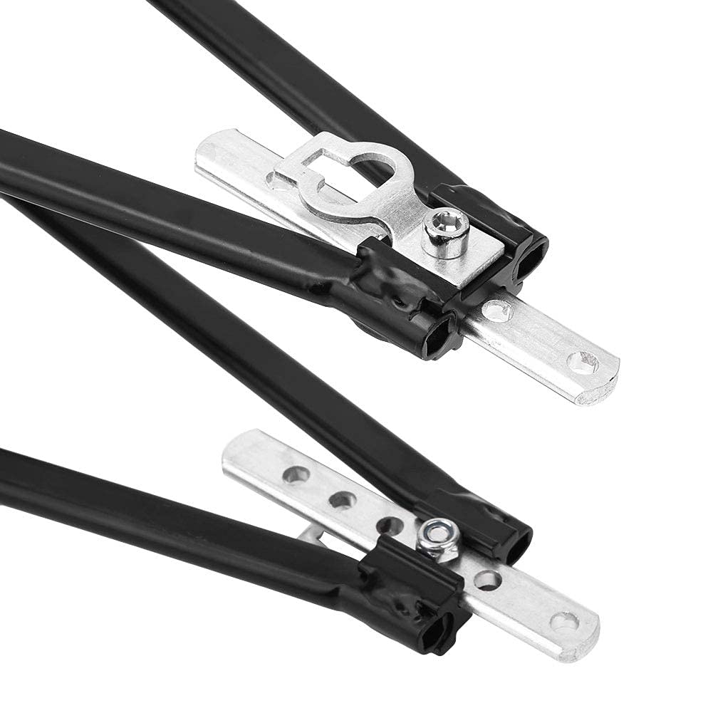 Porte-vélos Arrière Réglable, Porte-Bagages Universel, capacité de 35kg, avec Matériau en Alliage pour Roues de 24 à 28 Pouces