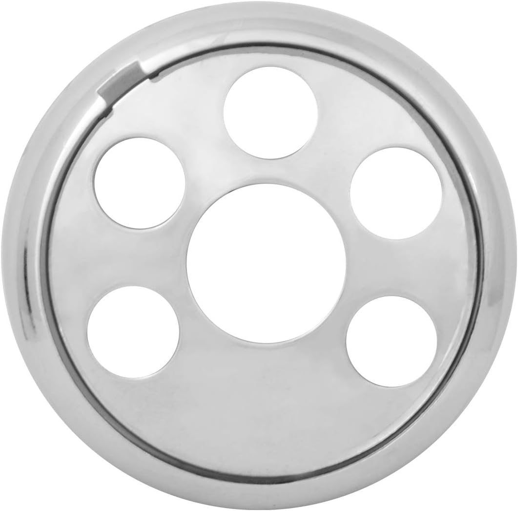 GG Grand General 67817 Chrome Plastic Ac Control Knob Cover Set, FL Cascadia 2008+