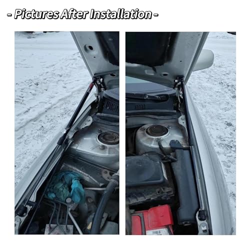 Vérins à gaz Corolla E120 à amortissement progressif pour levage de capot avant - 4