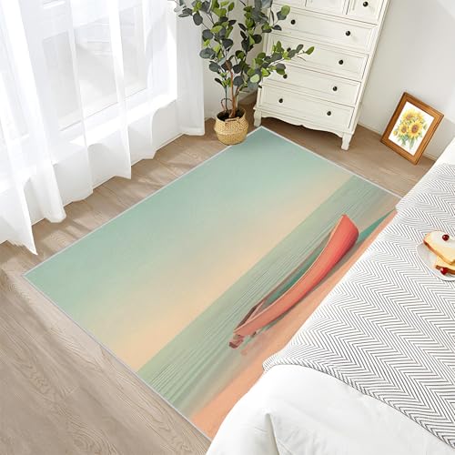 Tapis lavable en machine 160x200 contre les taches du salon - 3