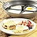 Nordic Ware Non-Stick Egg Poacher Insert for 10 Inch to 12 Inch Skillets, Black