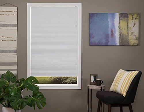Premium White Cellular Shade Blackout Blind 31" W X 48" L (Actual Size 30-1/2"X48) - Custom Cut #TOP1