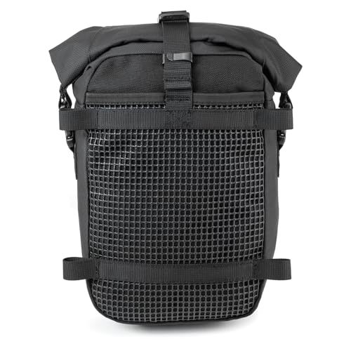 Alforja Kriega US-5 Drypack, impermeable, 5 litros, montaje universal para motocicleta, color negro miniatura 2
