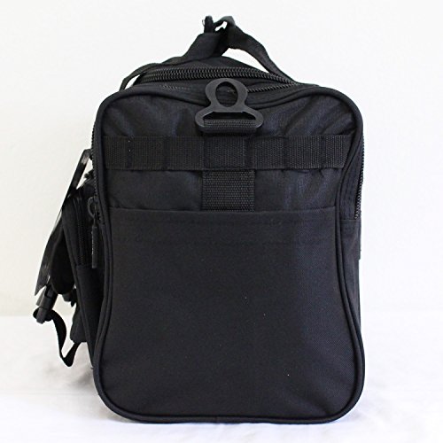 Nexpak 15" Tactical Duffle Military Molle Gear Shoulder Strap Range Bag TF115 BK Black - Thumbnail 3
