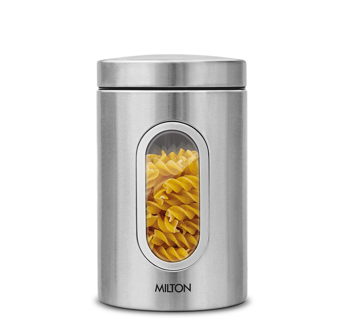 Milton UniSteel See Through Stainless Steel Jar Set of 3 Pcs