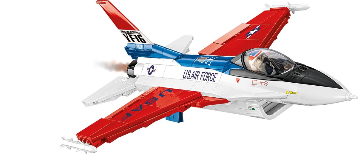 Amazon.com: COBI Armed Forces Lockheed Martin F-16® (YF-16) First