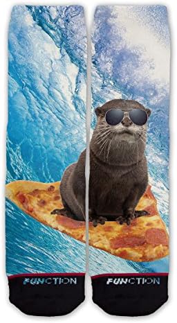 Function - Animal Fish Cat Dog Pet Funny Pattern Novelty Printed Adult Unisex Socks OSFM