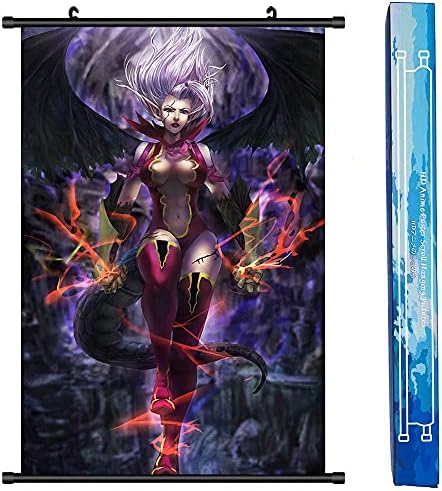 Bump Daisy Home Decor Wall Scroll Poster Game Fairy Tail Anime Fabric Painting-16x24inch/40x60cm