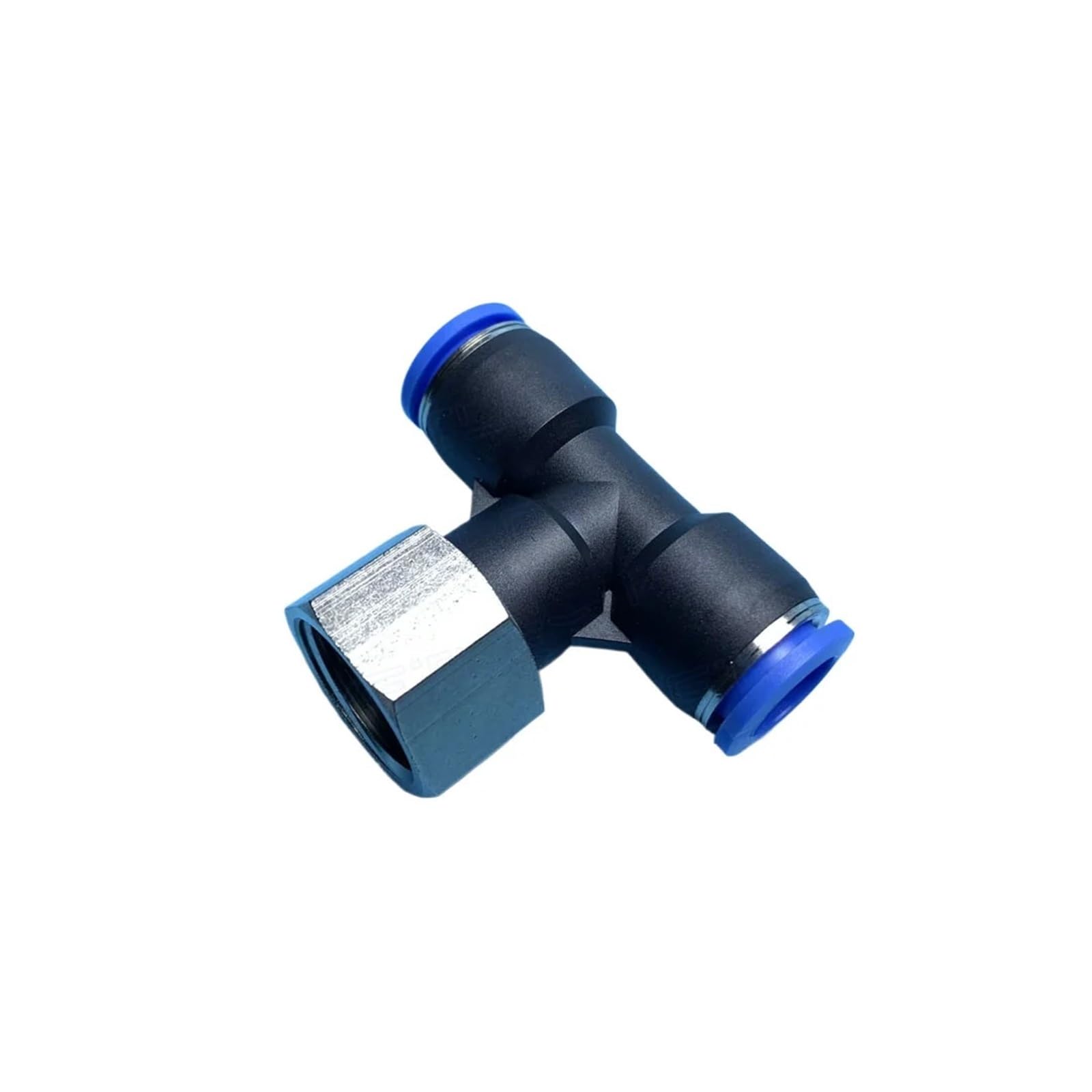 Rosca Brsss de alta resistencia para tubo PTF4 con unión en T neumática de 4mm