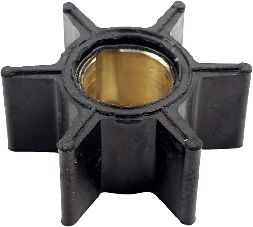 47-89980 Water Pump Impeller Compatible for Vintage Mercury Mariner MerCruiser Outboard 3.5 3.6 4 4.5 7.5 9.8 HP wz 0.438 OD Shaft Replace Sierra 18-3054 47-68988