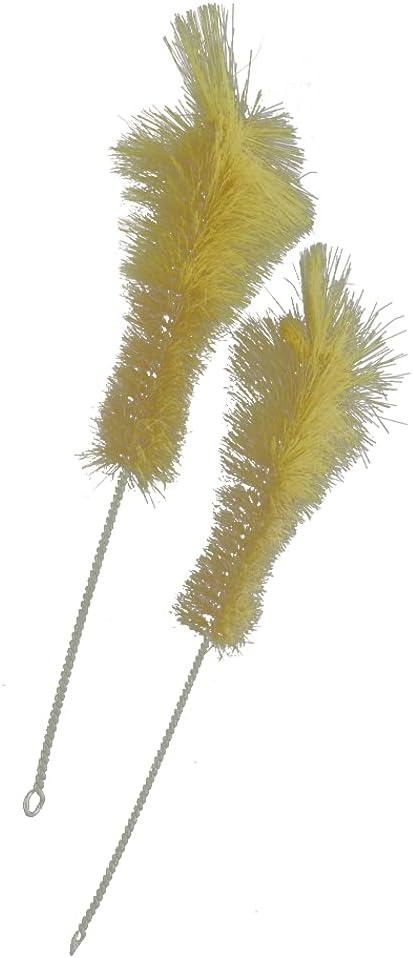 Auniwaig Long Twisted Metal Grip Test Tube Bottle Washing Brush for Pipe Cleaning Lab Equipment