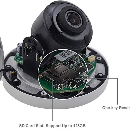 UltraHD 8MP 4K Outdoor PoE Dome Network Camera, OEM Hikvision DS - View #4