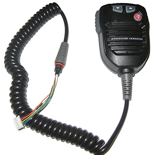Image of Standard Horizon CS2308402 Replacement VHF Mic F /gx2000b, Gx2100b & Gx2150b - Black