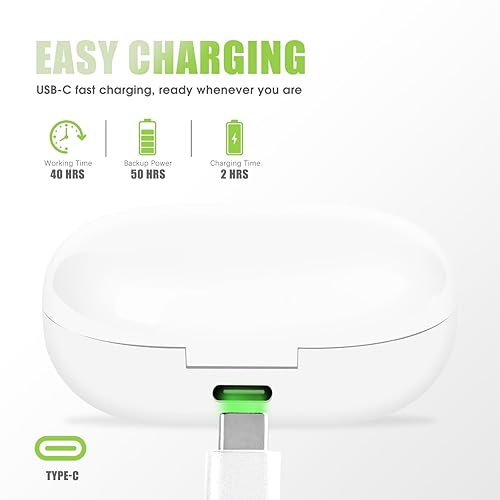 Miniatura 6 de Chiwan Amplificador de sonido personal para personas mayores y adultos, potenciador de sonido digital con control de volumen, reducción de ruido,