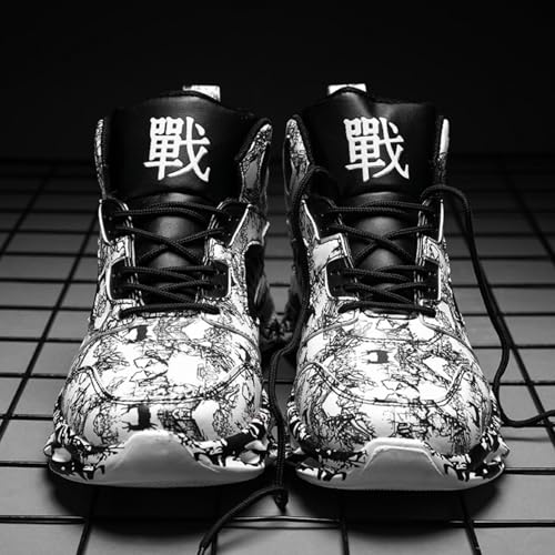 Men's Fashionable Sneakers with Unique Patterns. Comfortable and Versatile, Suitable for Running, Training, and Daily wear.3