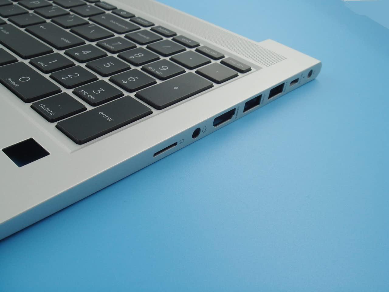 New/Orig Parts for HP ProBook 650 G8 15.6" Palmrest Keyboard Bezel with US-English Backlit Keyboard M22004-001 Silver