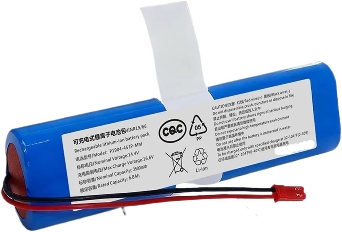 14.4V 2800mAh Rechargeable Battery，Compatible for ILIFE，V3s V5s Pro V8s V80 B5 Max Robot Vacuum Cleaner(2800mAh)