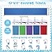 20 Pcs Cooling 47 x 12'' Soft Ice Towel Neck Face Microfiber Gym Cold Workout Towels for Sweat Breathable Chilly for Men Women Sport Yoga Golf Running Fitness Activities Hot Weather