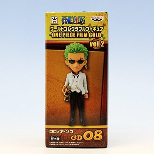 Roronoa Zoro ONE PIECE World Collectable Figure ONE PIECE FILM GOLD vol2 animation prize Banpresto