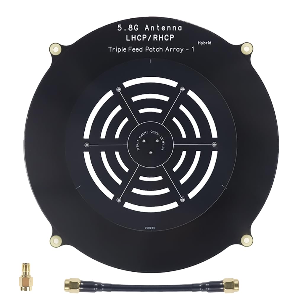 FEICHAO 5·8G Flat Directional Antenna Left/Right Rotating 14dBi High Gain Antenna for RC Long Range Drone