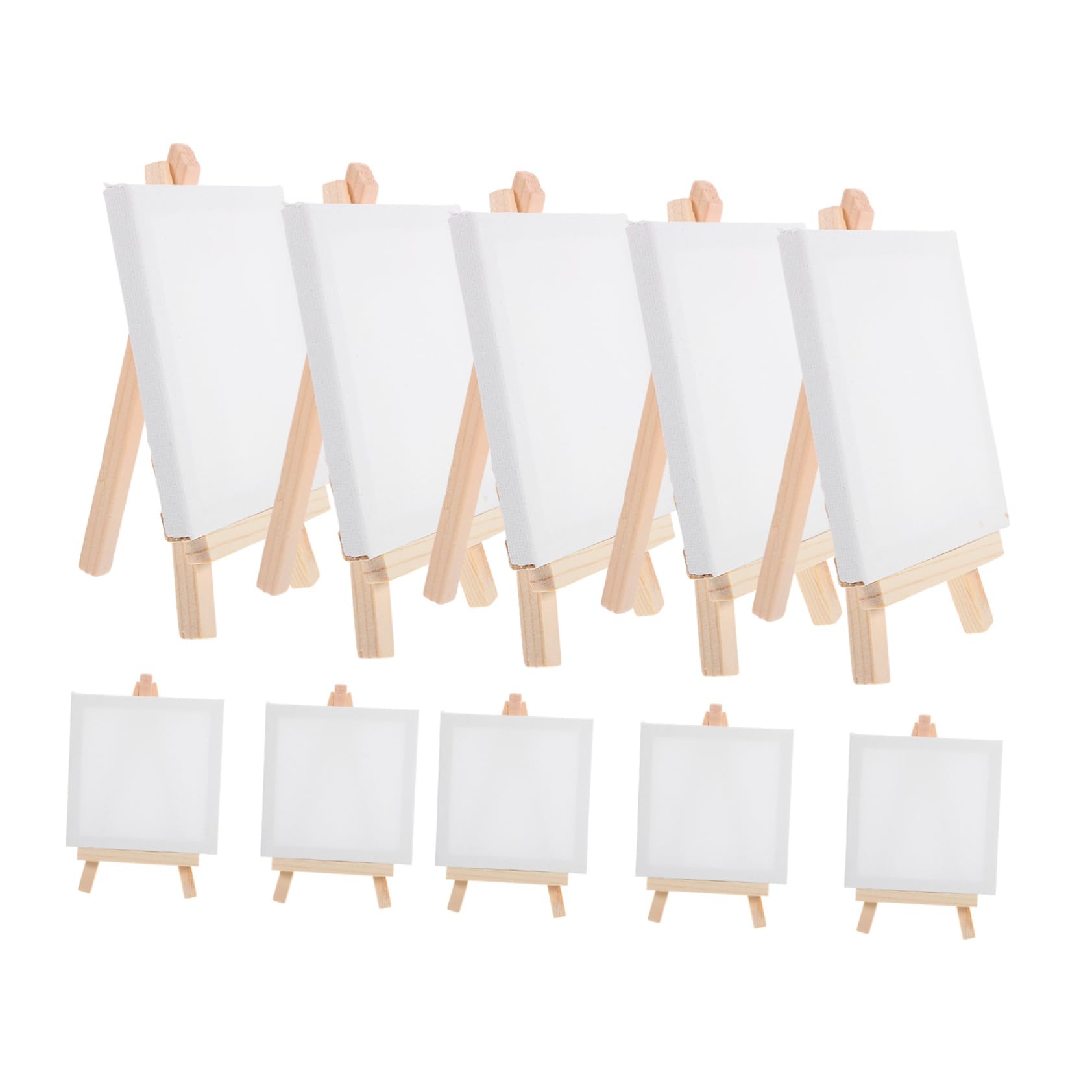 NUOBESTY 24piezas Caballete Para De Decorativos Soporte Estable Para Manualidades y Infantil