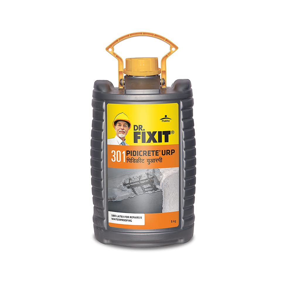 DR. FIXIT PIDICRETE URP, 5 KG, Cement Fevicol, Latex Base, Universal Waterproofing, Repair and New Construction, Bonds strongly to Cementious Surfaces (B09CMNSLVM) Amazon Price History, Amazon Price Tracker